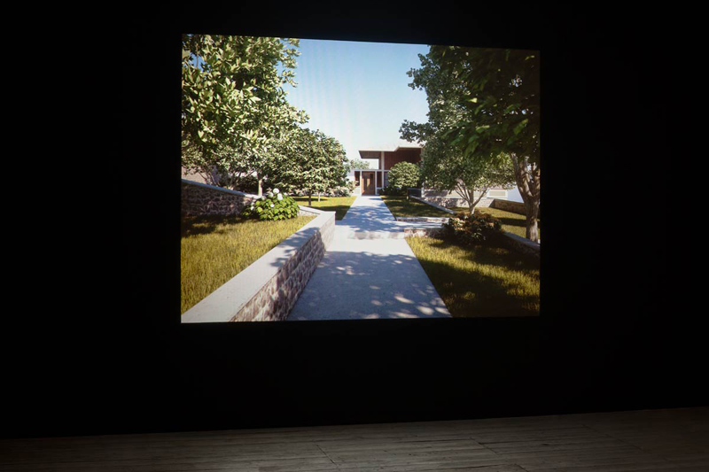 Victor Burgin A Place to Read Installation View 1