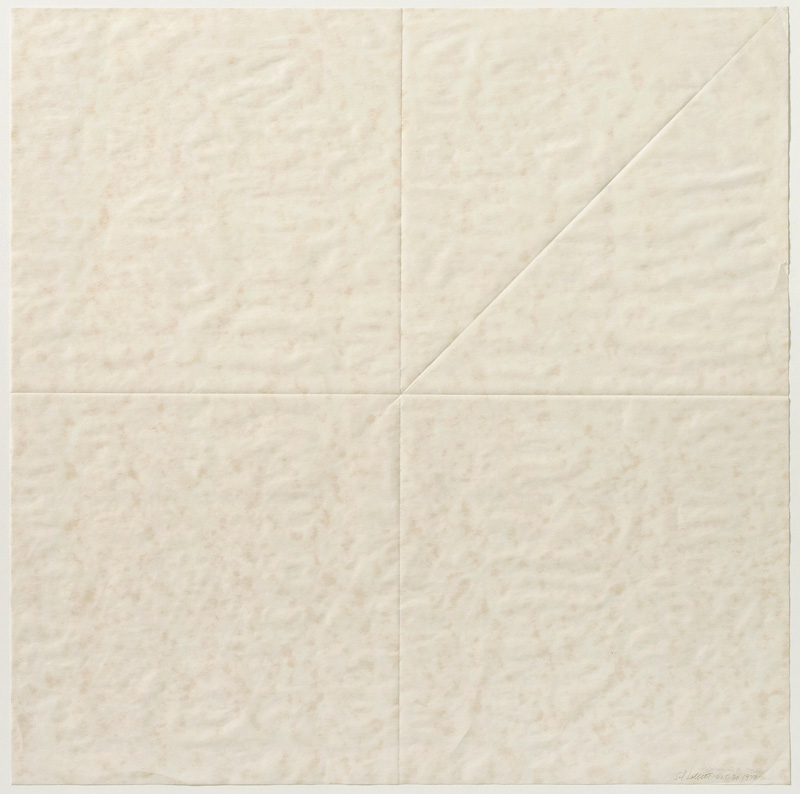 Sol LeWitt Paper Fold 3