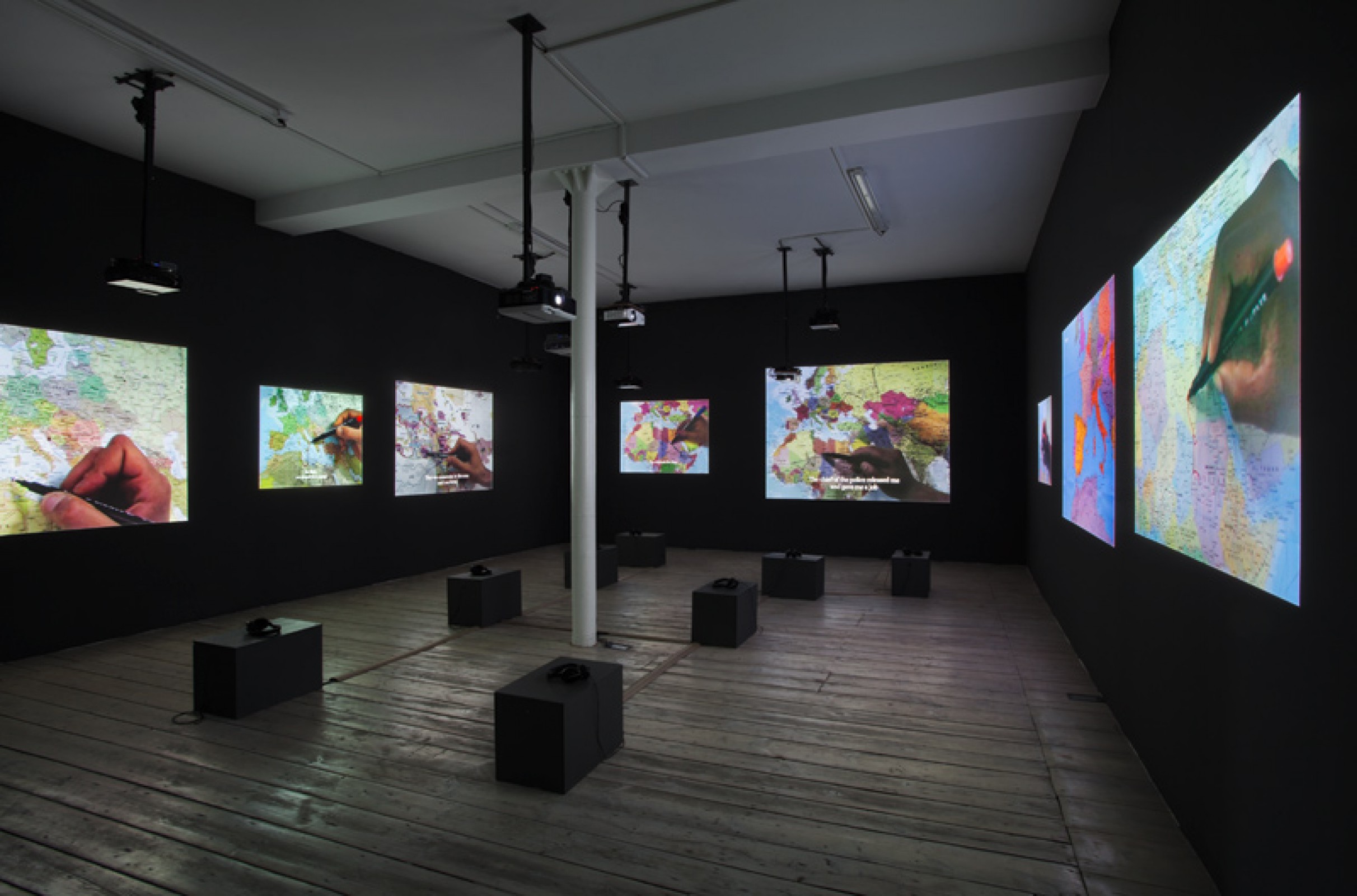 Bouchra Khalili The Mapping Journey Project Exhibition View 1